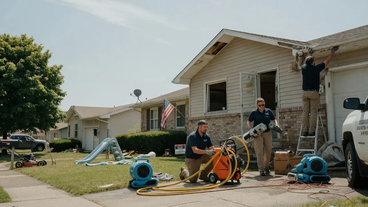 Water Damage Restoration in Bowie, TX near me